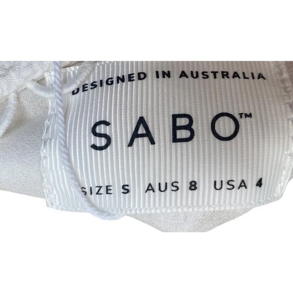 Sabo Yellow Floral Coquette Dress Short Milkmaid Peasant Small 4 6 Peasant‎ Med - Picture 4 of 4